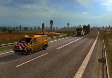 Мод Изменения скорости траффика сопровождения v1.0 для Euro Truck Simulator 2 (v1.30.x, 1.31.x)