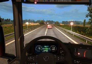 Мод Изменения скорости траффика сопровождения v1.0 для Euro Truck Simulator 2 (v1.30.x, 1.31.x)