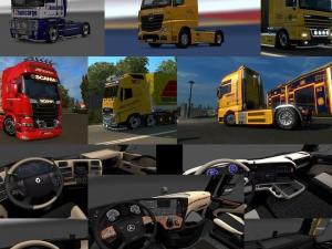 Мод Jano Textures Sounds версия 2.05 для Euro Truck Simulator 2 (v1.30.x)