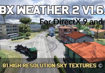 Мод JBX Graphics 2 версия 1.6.6.1 для Euro Truck Simulator 2 (v1.33.x, - 1.37.x)