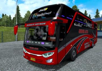 Мод Jetbus 3 SHD версия 1.0 для Euro Truck Simulator 2 (v1.28.x, 1.30.x)