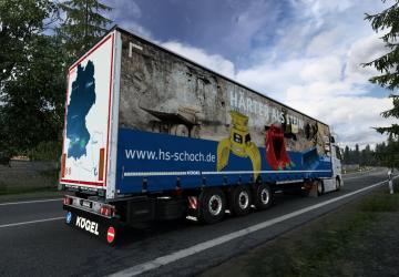 Мод Kögel Trailers by Dotec версия 1.03 (14.11.21) для Euro Truck Simulator 2 (v1.40.x, - 1.43.x)