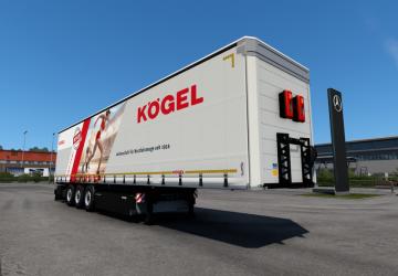 Мод Kögel Trailers by Dotec версия 1.08 для Euro Truck Simulator 2 (v1.47.x, 1.48.x)