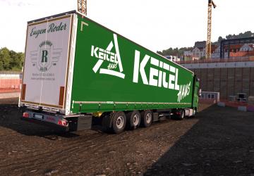 Мод Kögel Trailers by Dotec версия 2.0 для Euro Truck Simulator 2 (v1.49.x)