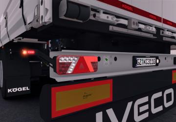 Мод Kögel Trailers by Dotec версия 2.0 для Euro Truck Simulator 2 (v1.49.x)