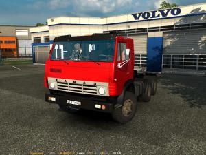 Мод КамАЗ-53212/5410 версия 24.01.18 для Euro Truck Simulator 2 (v1.28.x, 1.30.x)