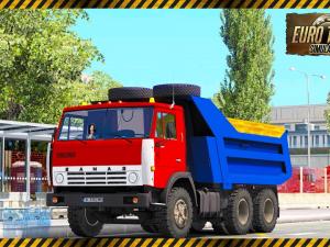 Мод КамАЗ-5410/5511/4310/53212 версия 02.10.17 для Euro Truck Simulator 2 (v1.28.x, 1.30.x)