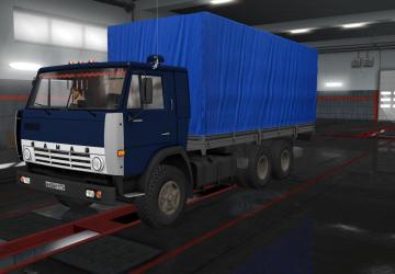 Мод КамАЗ-5410/5511/4310/53212 версия 10.11.18 для Euro Truck Simulator 2 (v1.31.x, 1.32.x)