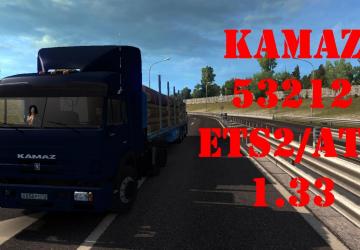 Мод КамАЗ-5410/5511/4310/53212 версия 27.12.18 для Euro Truck Simulator 2 (v1.32.x, - 1.35.x)