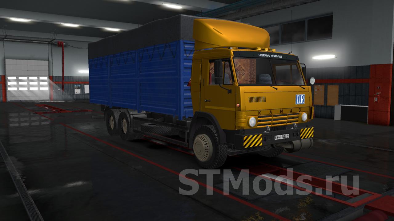 Скачать мод KamAZ 5410 версия 1.2 для Euro Truck Simulator 2 (v1.34.x,  1.35.x)