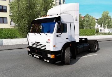 Мод Камаз-5460 версия 03.09.20 для Euro Truck Simulator 2 (v1.38.x)