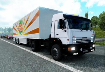 Мод Камаз-5460 версия 07.09.20 для Euro Truck Simulator 2 (v1.38.x)