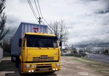 Мод Камаз-5460 версия 11.02.19 для Euro Truck Simulator 2 (v1.32.x, - 1.36.x)