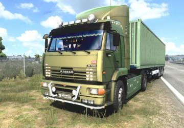 Мод Камаз-5460 версия 17.06.21 для Euro Truck Simulator 2 (v1.40.x, - 1.42.x)