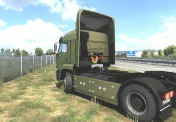 Мод Камаз-5460 версия 05.01.22 для Euro Truck Simulator 2 (v1.43.x)