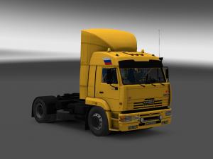 Мод Камаз-5460 версия 23.07.17 для Euro Truck Simulator 2 (v1.27.x, - 1.30.x)