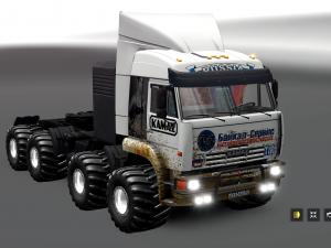 Мод КамАЗ-5465 версия 10.11.16 для Euro Truck Simulator 2 (v1.25.x)