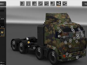 Мод КамАЗ 54-64-65 версия 30.03.17 для Euro Truck Simulator 2 (v1.27.x)