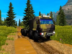 Мод КамАЗ 54-64-65 версия 30.03.17 для Euro Truck Simulator 2 (v1.27.x)