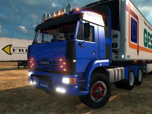 Мод КамАЗ-6460 версия 02.02.17 для Euro Truck Simulator 2 (v1.24-1.26.x)