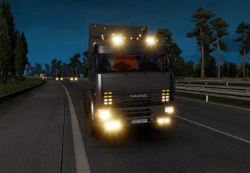 Мод КамАЗ-6460 версия 1.6 для Euro Truck Simulator 2 (v1.39.x)