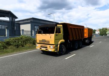 Мод Камаз 6520 «Сайгак» версия 1.1 для Euro Truck Simulator 2 (v1.45.x)