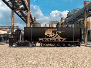 Мод Kamaz skins Trailer версия 1.0 для Euro Truck Simulator 2 (v1.27.x, - 1.31.x)