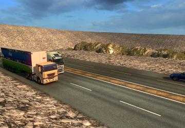 Карту Карта D2 версия 1.0.1 для Euro Truck Simulator 2 (v1.32.x)