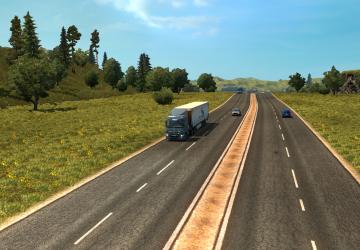 Карту Карта D2 версия 1.1.1 для Euro Truck Simulator 2 (v1.32.x)