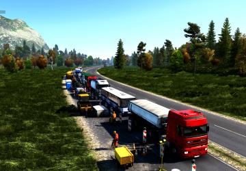 Карту Карта D2 версия 1.9 для Euro Truck Simulator 2 (v1.41.x, 1.42.x)