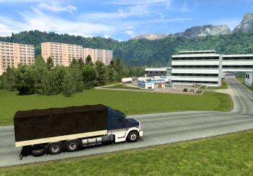 Карта игрового мира Дальнобойщики 2 версия 2.0 для Euro Truck Simulator 2 (v1.39.x-1.43.x)