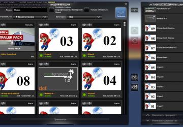 Карта «Марио» версия 1.46.2 для Euro Truck Simulator 2 (v1.46.x)