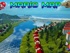 Карту Карта «Марио» версия 12.3 для Euro Truck Simulator 2 (v1.27.x)