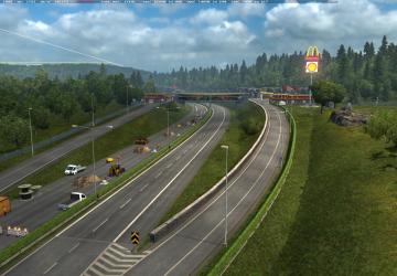 Карту Карта «MHA Pro» версия 1.31 для Euro Truck Simulator 2 (v1.31.x)