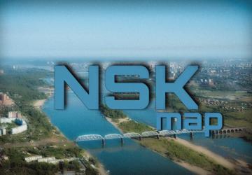 Карту Карта Новосибирской области версия 1.0 для Euro Truck Simulator 2 (v1.34.x)
