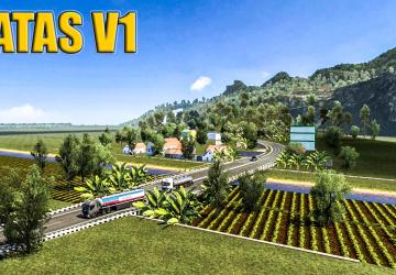 Карта Patas версия 1.0 для Euro Truck Simulator 2 (v1.41.x, 1.42.x)