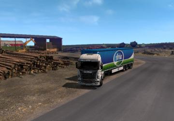 Карту Карта Республики Казахстан версия 1.3 для Euro Truck Simulator 2 (v1.34.x)