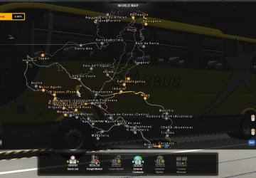 Карту Карта «Rio de Janeiro» версия 3.0 для Euro Truck Simulator 2 (v1.41.x, 1.42.x)