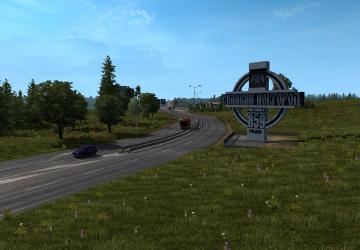 Карту Карта России «RusMap версия 1.9.0 для Euro Truck Simulator 2 (v1.35.x)