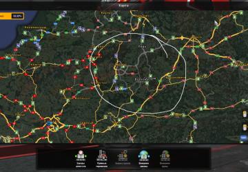 Карта России «RusMap версия 1.9.2 для Euro Truck Simulator 2 (v1.35.x, 1.36.x)