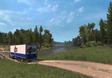 Карту Карта России «RusMap» версия 2.1.0 для Euro Truck Simulator 2 (v1.36.x, 1.37.x)