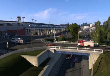 Карта России «RusMap» версия 2.54 для Euro Truck Simulator 2 (v1.54)