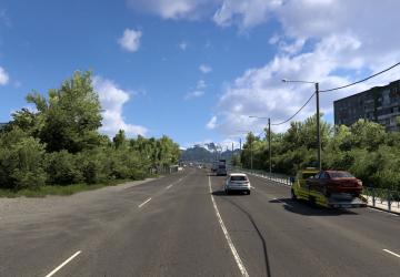 Карта России «RusMap» версия 2.54 для Euro Truck Simulator 2 (v1.54)