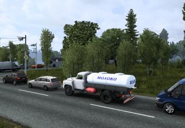 Карта «Российские просторы» версия 12.0 для Euro Truck Simulator 2 (v1.42.x)