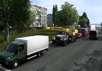 Карту Карта «Российские просторы» версия 11.0 для Euro Truck Simulator 2 (v1.41.x)