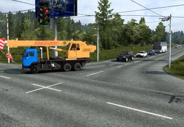 Карту Карта «Российские просторы» версия 11.0 для Euro Truck Simulator 2 (v1.41.x)