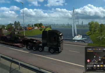 Карту Карта «Российские просторы» версия 5.5 для Euro Truck Simulator 2 (v1.30.x)