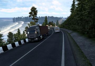 Карту Карта «Суровая Россия Сибирь» версия R15 для Euro Truck Simulator 2 (v1.40.x)