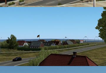 Карту Карта «Sylt Map» версия 1.0 для Euro Truck Simulator 2 (v1.45.x)