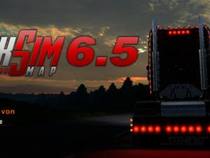 Карту Карта «TruckSim Map» версия 6.5 (26.01.17) для Euro Truck Simulator 2 (v1.26.x)